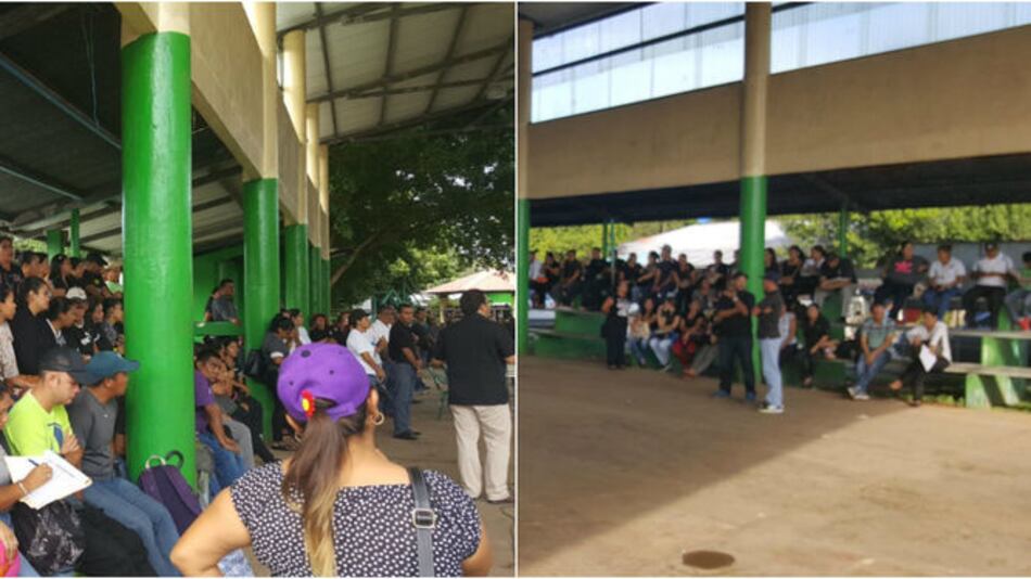 Educadores protestan en la Interamericana para reclamar mejores condiciones laborales