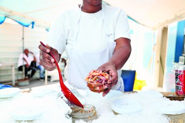 Para el calor, ceviche y cerveza