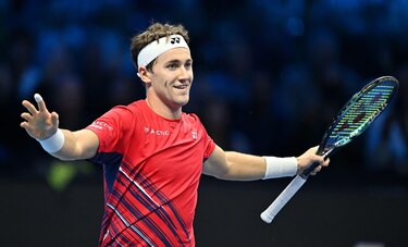 Ruud se cita con Djokovic en la final de la Copa de Maestros