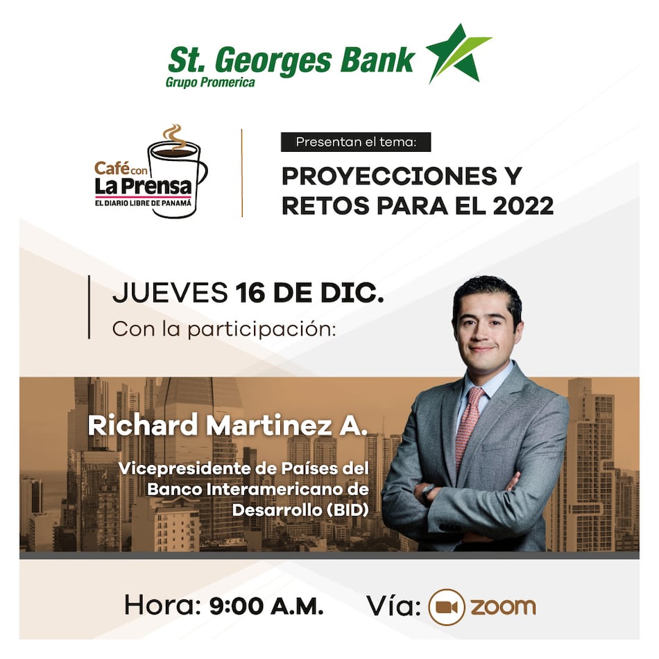 Café con La Prensa: Proyecciones y retos económicos para el 2022