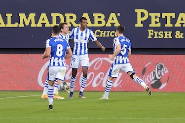 Real Sociedad se mantiene líder en solitario tras ganar 1-0 en Cádiz
