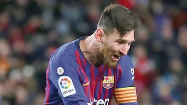 Lionel Messi salvó con un doblete al Barcelona