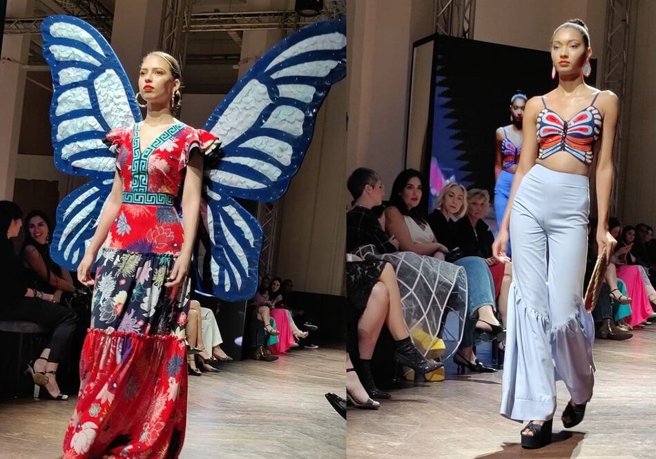 Todas las mariposas de la diseñadora Diana Arcila en Panamá Fashion Week