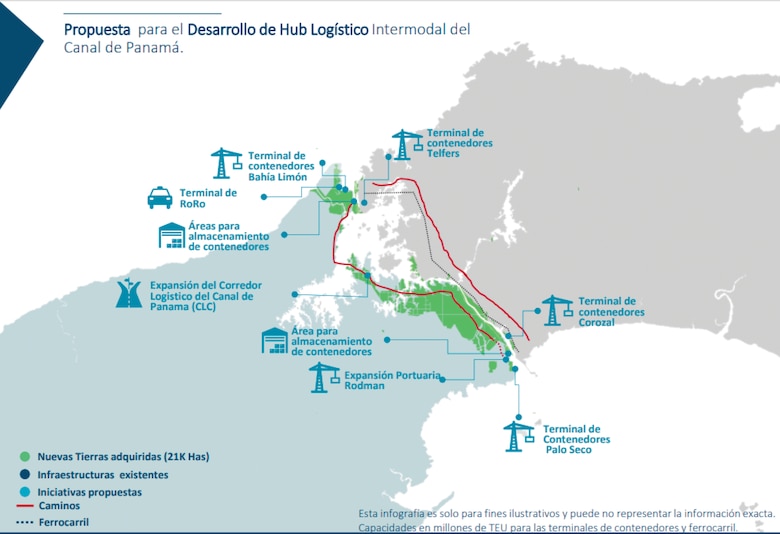 Canal de Panamá prepara licitación del gasoducto y proyecta la construcción de puertos