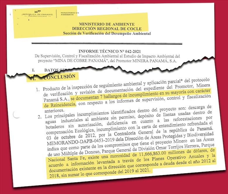 La pregunta de la Procuraduría a Miambiente: ¿dónde están los $12 millones de la minera?