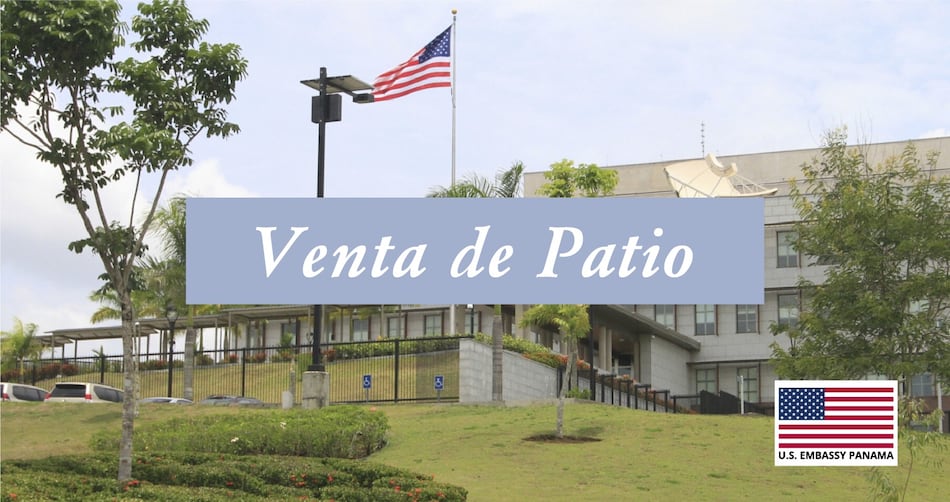 La Embajada de Estados Unidos en Panamá realizará venta de patio