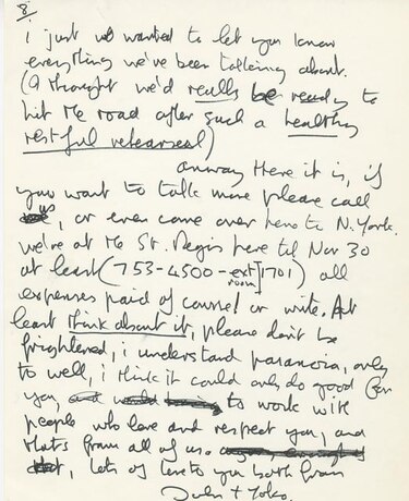 Cartas de George Washington, Van Gogh y John Lennon se subastarán en N. York