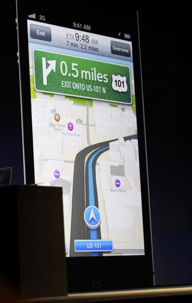 Apple presenta su propio programa de mapas, desafiando a Google
