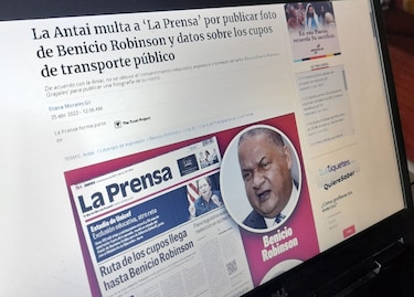 La Defensoría del Pueblo admite queja contra la Antai y ordena investigación a raíz de la multa por publicar foto de Robinson