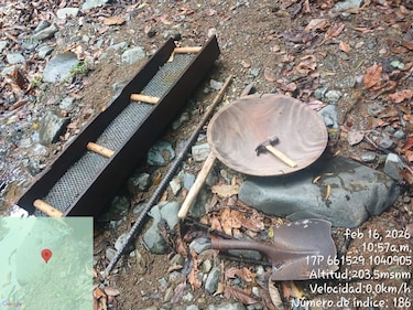 Minería ilegal en el Parque Nacional Chagres: dos detenidos tras operativo