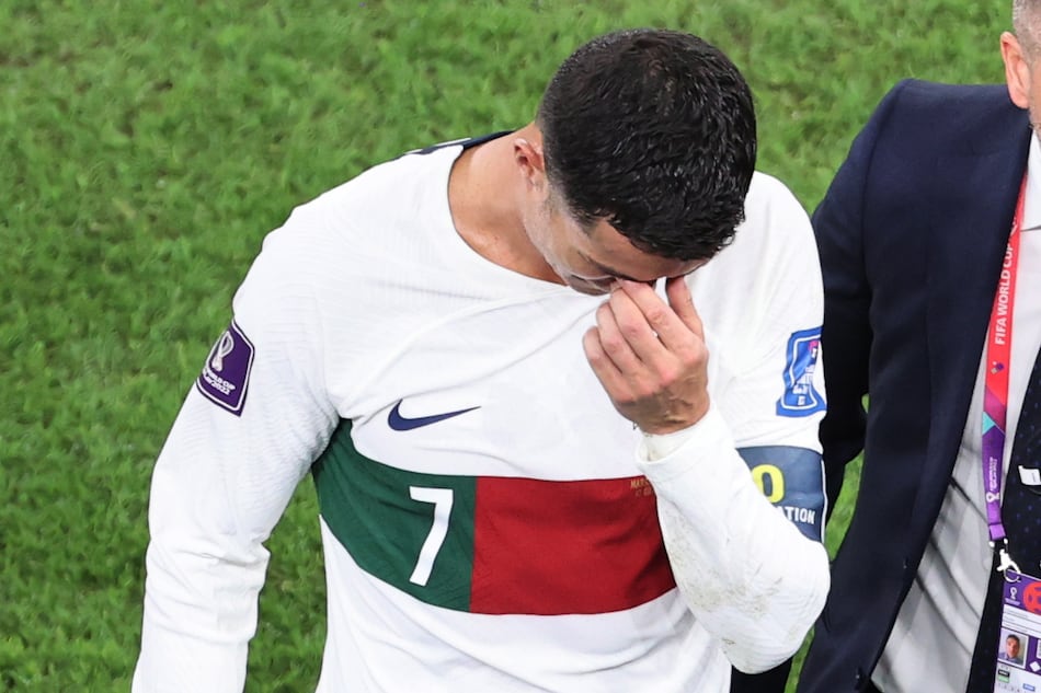 Cristiano Ronaldo, suplente, sin Mundial y entre lágrimas