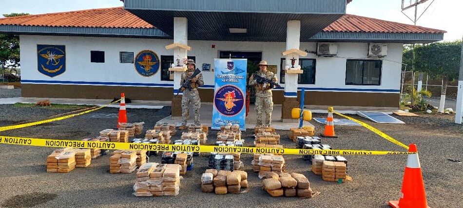 Senan decomisa una tonelada de cocaína en Punta Mala y el Golfo de Parita