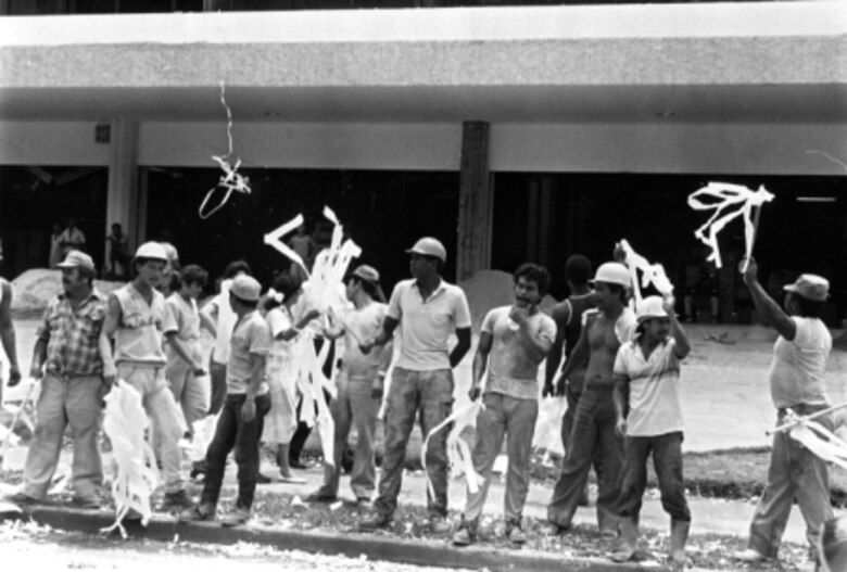 Cuando el pueblo vistió de blanco