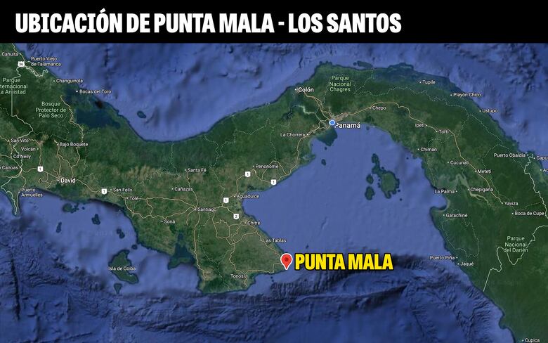 Senan decomisa 1,345 kilos de drogas en Punta Mala y arresta a tres colombianos