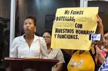 Ánimos caldeados tras destituciones: ‘No fuimos botellas’, alegan exfuncionarios de la Alcaldía de Arraiján