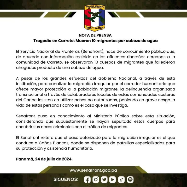 ¿Qué hay detrás de la desaparición de 10 migrantes en Guna Yala antes de llegar a la selva del Darién?