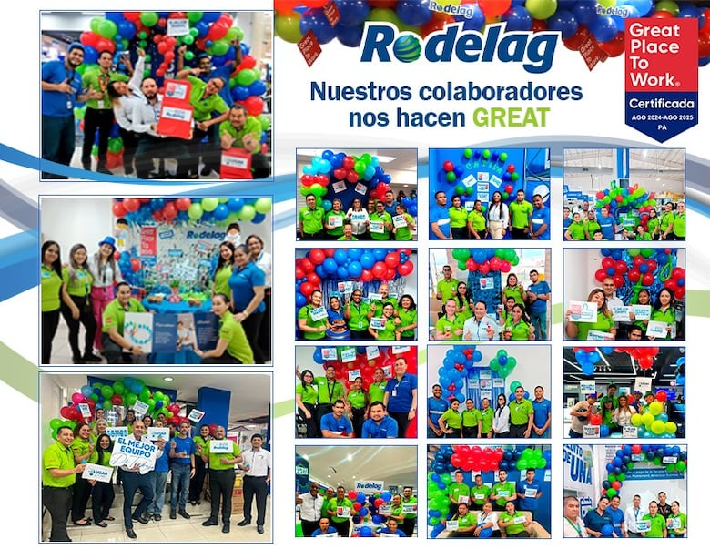 RODELAG es reconocida como un excelente lugar para trabajar en Panamá