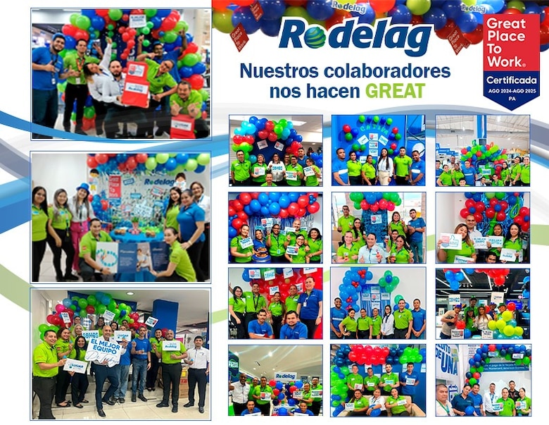 RODELAG es reconocida como un excelente lugar para trabajar en Panamá