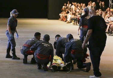 Modelo muere tras desmayarse en desfile de la Semana de la Moda en Sao Paulo