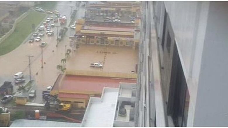 Mal tiempo continúa sobre Panamá