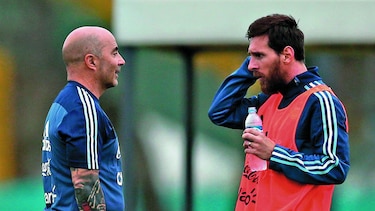 Lionel Messi llegó a Argentina para enrolarse a la sele
