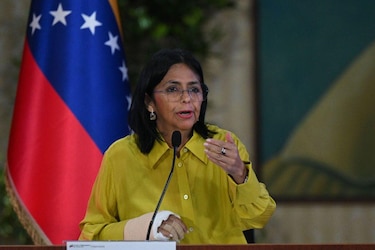 Delcy Rodríguez, vicepresidenta de Venezuela, exige fe de vida de Nicolás Maduro y su esposa tras confirmar ataques