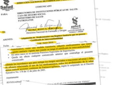 Ministerio de Salud permite compra de fármacos no garantizados