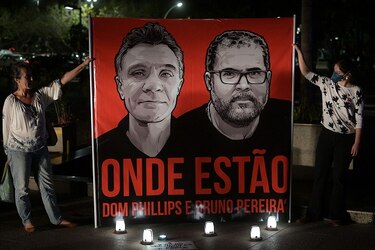 Policía de Brasil halla rastros de sangre que podrían ser del periodista y del indigenista desaparecidos en Amazonas