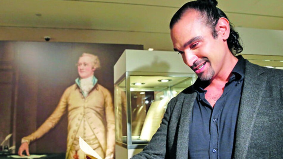 Subastarán cartas de Alexander Hamilton