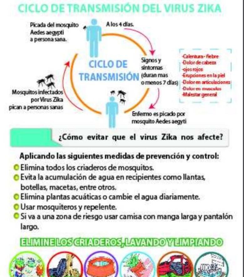 Ministerio de Salud reporta 111 casos de zika en Panamá