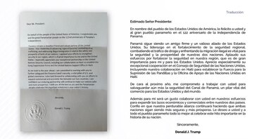 Las prioridades de Trump en una carta a Mulino: ¿qué mensaje deja la Casa Blanca?