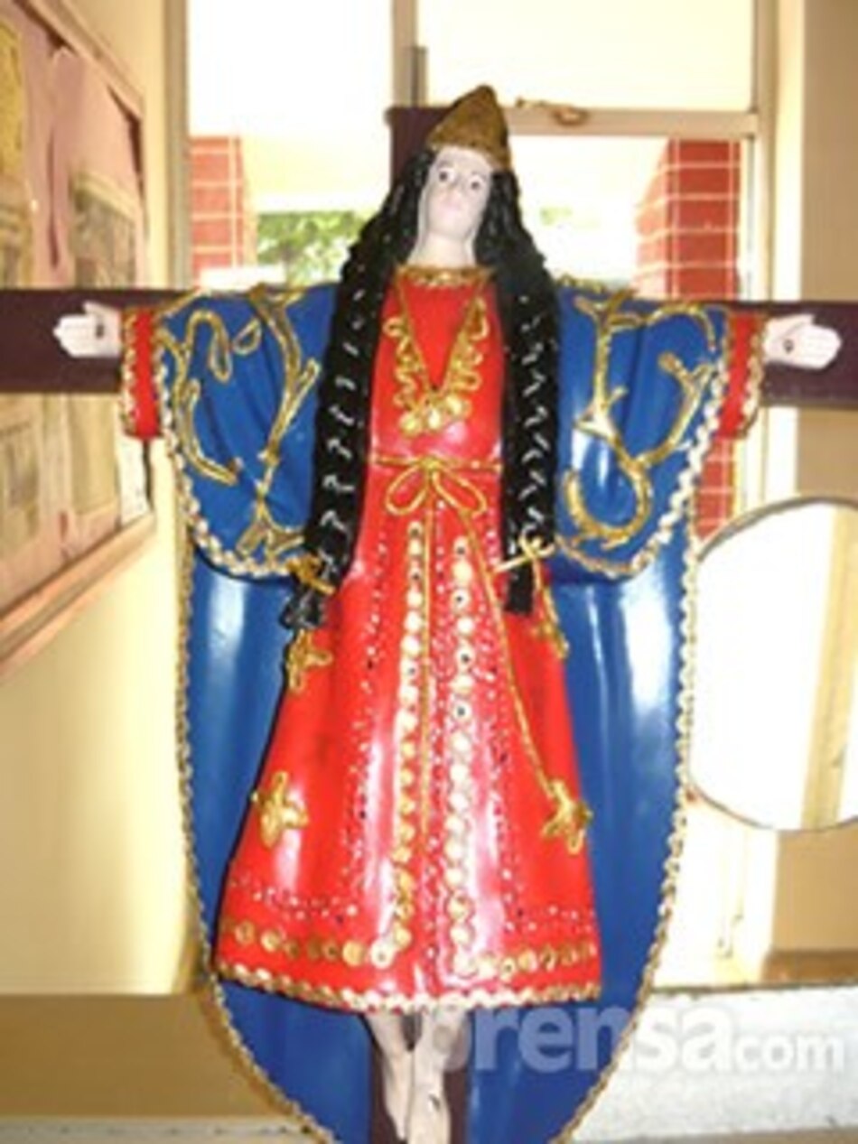 Profanan imagen de Santa Librada en Las Tablas