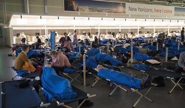 Intensas nevadas y temporales azotan a Europa