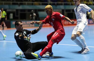 Gol del panameño Castrellón entre los 10 mejores del Mundial de Futsal