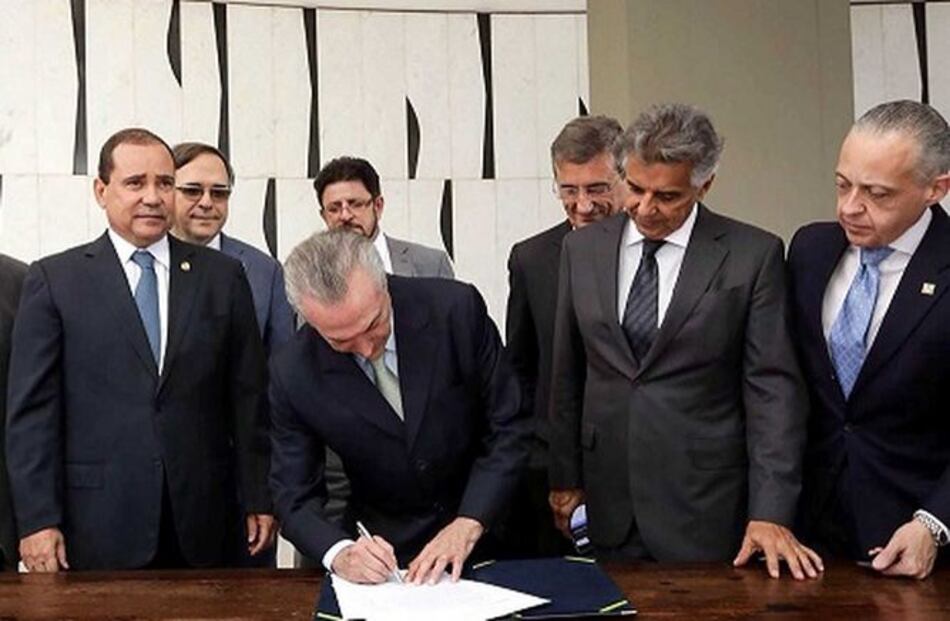 Nuevo gabinete en Brasil será masculino y amigo del mercado