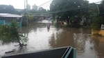 Aguacero deja inundaciones en San Miguelito