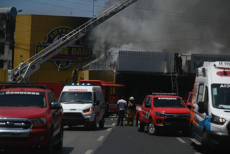 El local que se incendió en Calidonia pertenece a un candidato que tres días antes había denunciado amenazas