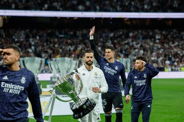 El Real Madrid ofrece la 36ª Liga a su afición en el Santiago Bernabéu