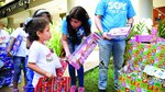 Niños de Fanlyc gozan la Navidad
