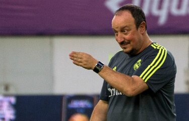 Benítez prefiere no hablar de la polémica entre su esposa y Mourinho
