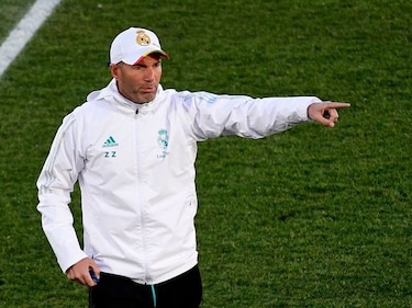 Zidane no cierra la puerta a futuros fichajes para el Real Madrid