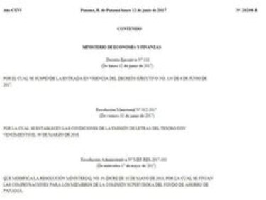 Ejecutivo oficializa suspensión de la entrada en vigencia del Decreto 130
