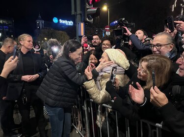 María Corina Machado en Oslo: el saludo a sus seguidores y las expectativas tras el Nobel
