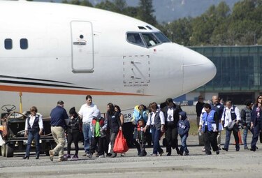 Tres países centroamericanos abogan por 'trato digno' para inmigrantes 