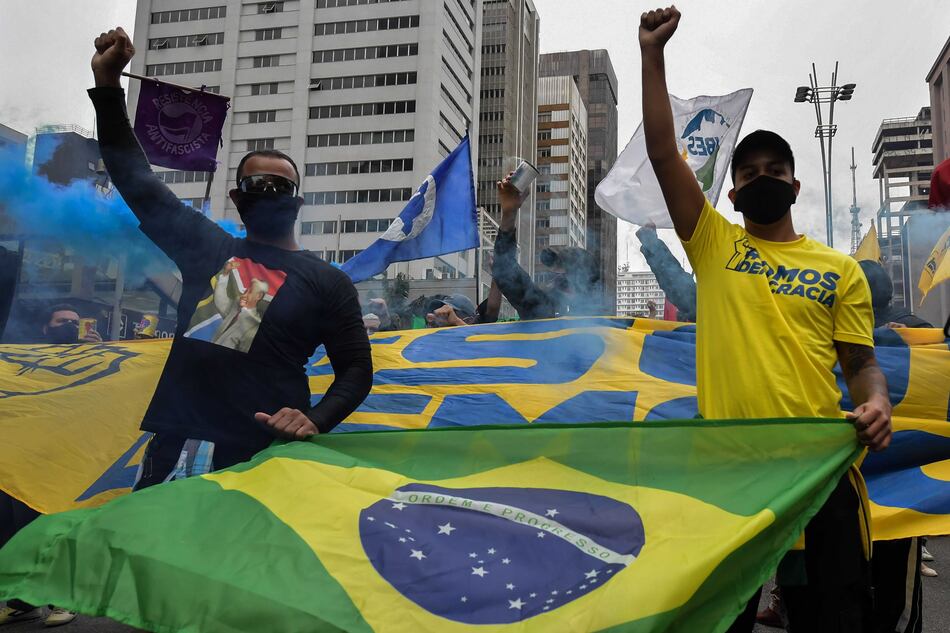 Nueva manifestación contra el presidente Jair Bolsonaro
