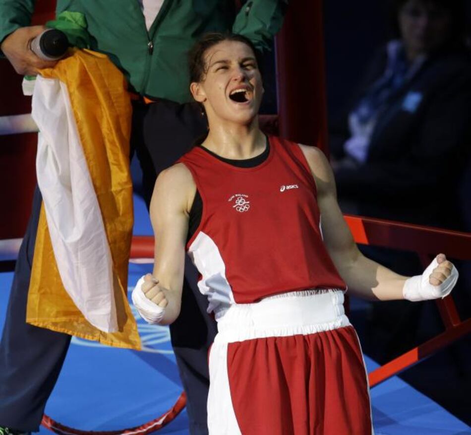 Irlanda celebra el oro de su boxeadora Katie Taylor