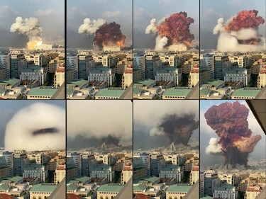 La ayuda internacional comienza a llegar a Beirut tras las explosiones
