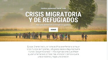Google lanza campaña por crisis de los migrantes