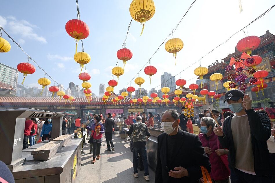 La Covid-19 hace caer los viajes en China por las vacaciones del Año Nuevo Lunar