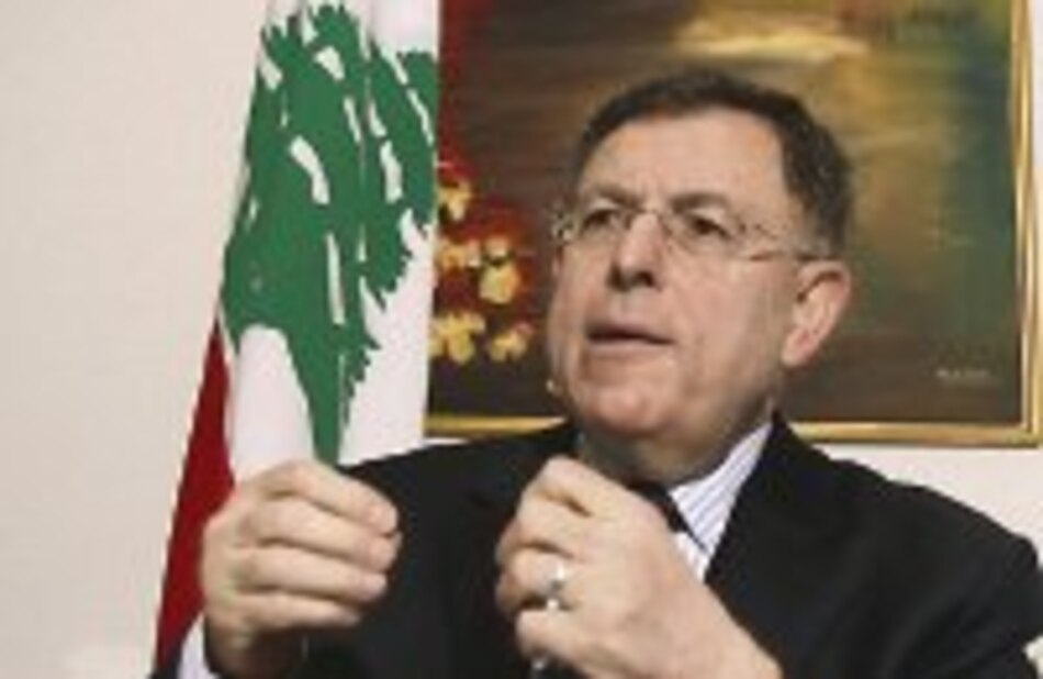 Siniora se prepara para visita a Teherán